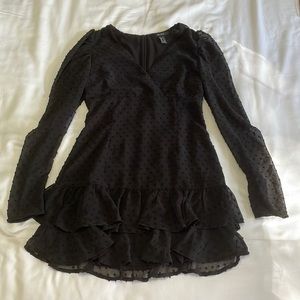 NWOT Forever 21 Black Mini Dress Size S